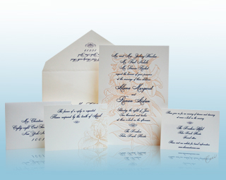 Grand Flora - Luxury Wedding Invitations, Save the Dates, Accessories - The Breakers, Palm Beach - Ceci New York