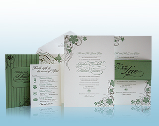 Poinciana - Luxury Wedding Invitations, Save the Dates, Accessories - The Breakers, Palm Beach - Ceci New York