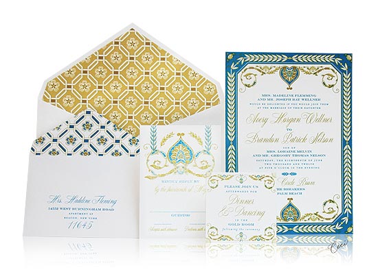 Royal Palazzo - Luxury Wedding Invitations - The Breakers, Palm Beach - Ceci Partnerships - Ceci New York