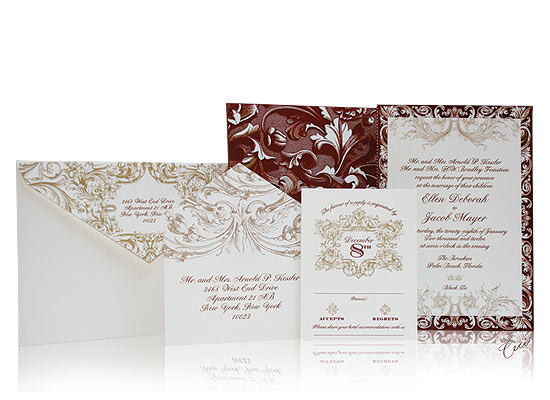 Venetian - Luxury Wedding Invitations - The Breakers, Palm Beach - Ceci Partnerships - Ceci New York