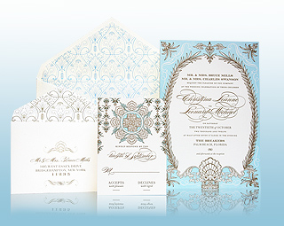 Whitehall - Luxury Wedding Invitations, Save the Dates, Accessories - The Breakers, Palm Beach - Ceci New York