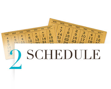 Step 2: Schedule