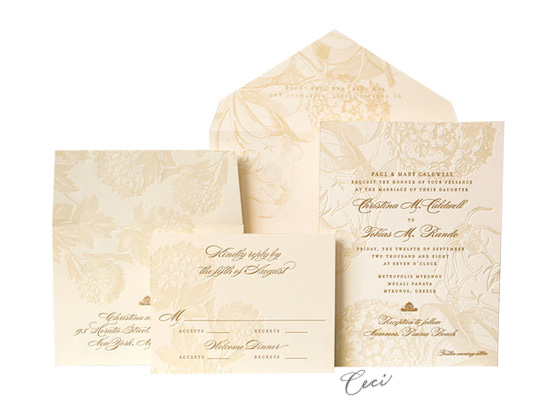 Guinevere - Luxury Wedding Invitations - Ceci Ready-to-Order Collection - Ceci Wedding - Ceci New York