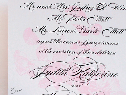 Majestic - Details - Luxury Wedding Invitations - Ceci Ready-to-Order Collection - Ceci Wedding - Ceci New York