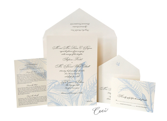 Royal Botanica - Luxury Wedding Invitations - Ceci Ready-to-Order Collection - Ceci Wedding - Ceci New York