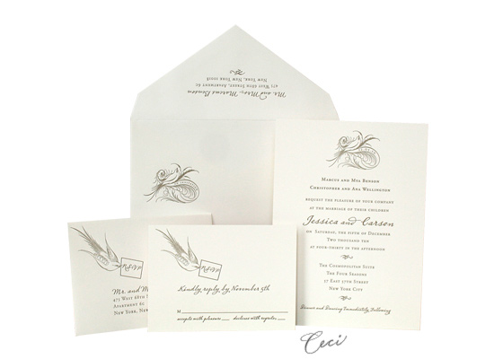 Aerial - Luxury Wedding Invitations - Ceci Ready-to-Order Collection - Ceci Wedding - Ceci New York
