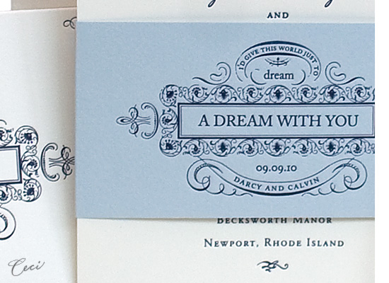 Dream - Details - Luxury Wedding Invitations - Ceci Ready-to-Order Collection - Ceci Wedding - Ceci New York