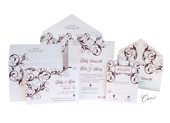 Symphony - Luxury Wedding Invitations - Ceci Ready-to-Order Collection - Ceci Wedding - Ceci New York