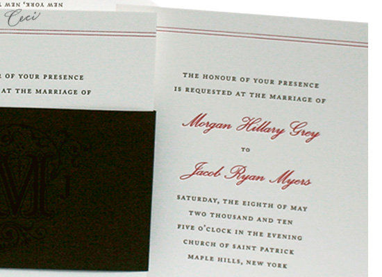 Tastemaker - Details - Luxury Wedding Invitations - Ceci Ready-to-Order Collection - Ceci Wedding - Ceci New York