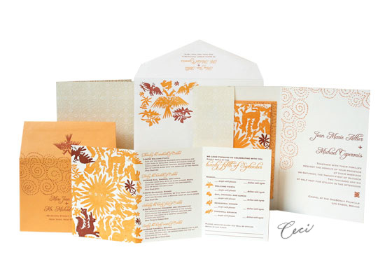 Del Sol - Luxury Wedding Invitations - Ceci Ready-to-Order Collection - Ceci Wedding - Ceci New York