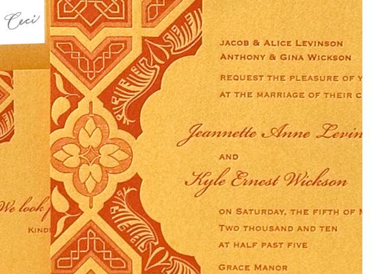 Embark - Details - Luxury Wedding Invitations - Ceci Ready-to-Order Collection - Ceci Wedding - Ceci New York