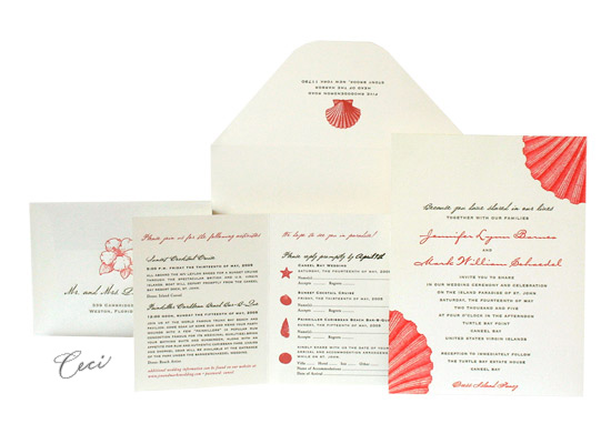 Hidden Paradise - Luxury Wedding Invitations - Ceci Ready-to-Order Collection - Ceci Wedding - Ceci New York