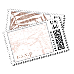 Isla Luxury Wedding Postage Stamps - Ceci Wedding - Ceci New York