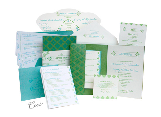 Jet Set - Luxury Wedding Invitations - Ceci Ready-to-Order Collection - Ceci Wedding - Ceci New York