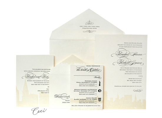 42nd and Lex - Luxury Wedding Invitations - Ceci Ready-to-Order Collection - Ceci Wedding - Ceci New York