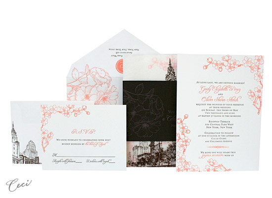 Rooftop Garden - Luxury Wedding Invitations - Ceci Ready-to-Order Collection - Ceci Wedding - Ceci New York