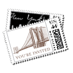 5th Avenue Baroque Luxury Wedding Postage Stamps - Ceci Wedding - Ceci New York