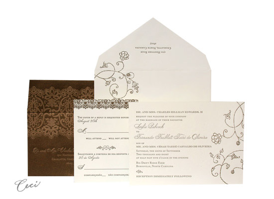 Clarity - Luxury Wedding Invitations - Ceci Ready-to-Order Collection - Ceci Wedding - Ceci New York