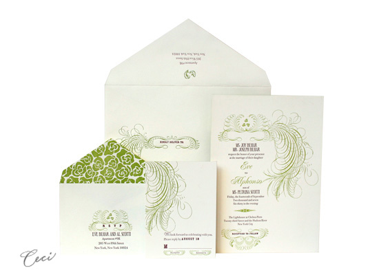 Eve - Luxury Wedding Invitations - Ceci Ready-to-Order Collection - Ceci Wedding - Ceci New York