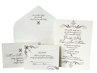 Mademoiselle Luxury Wedding Invitations - Ceci Ready-to-Order Collection - Ceci Wedding - Ceci New York