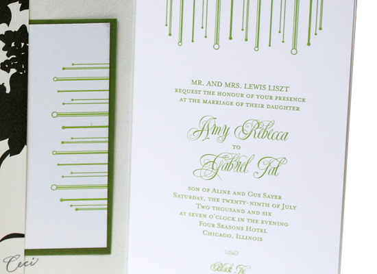 Marque - Details - Luxury Wedding Invitations - Ceci Ready-to-Order Collection - Ceci Wedding - Ceci New York
