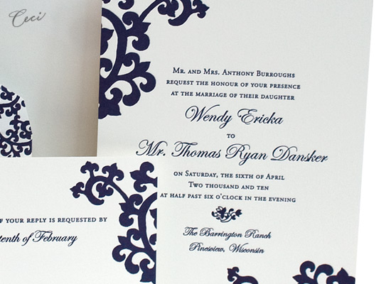 Orientalia - Details - Luxury Wedding Invitations - Ceci Ready-to-Order Collection - Ceci Wedding - Ceci New York