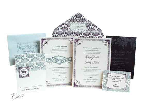 Ornamental - Luxury Wedding Invitations - Ceci Ready-to-Order Collection - Ceci Wedding - Ceci New York