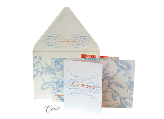 Carlyle - Luxury Wedding Save the Dates - Ceci Ready-to-Order Collection - Ceci Wedding - Ceci New York