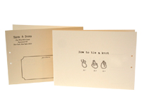 How To Tie A Knot - Save the Dates - Ceci Ready-to-Order Collection - Ceci Wedding - Ceci New York