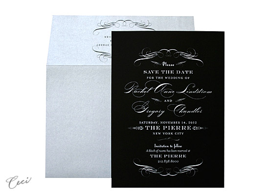 Radiance - Luxury Wedding Save the Dates - Ceci Ready-to-Order Collection - Ceci Wedding - Ceci New York