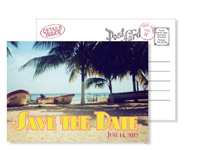 Beach 2 - Vintage Postcards - Ceci Ready-to-Order Collection - Ceci Wedding - Ceci New York