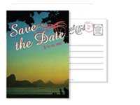Beach 3 - Vintage Postcards - Ceci Ready-to-Order Collection - Ceci Wedding - Ceci New York