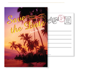 Beach 9 - Vintage Postcards - Ceci Ready-to-Order Collection - Ceci Wedding - Ceci New York