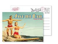 Beach 10 - Vintage Postcards - Ceci Ready-to-Order Collection - Ceci Wedding - Ceci New York