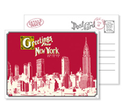 New York 6 - Vintage Postcards - Ceci Ready-to-Order Collection - Ceci Wedding - Ceci New York