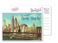New York 7 - Vintage Postcards - Ceci Ready-to-Order Collection - Ceci Wedding - Ceci New York