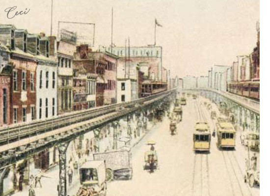 New York 8 - Details - Luxury Wedding Vintage Postcards - Ceci Ready-to-Order Collection - Ceci Wedding - Ceci New York