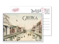 New York 8 - Vintage Postcards - Ceci Ready-to-Order Collection - Ceci Wedding - Ceci New York