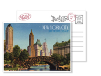 New York 12 - Vintage Postcards - Ceci Ready-to-Order Collection - Ceci Wedding - Ceci New York